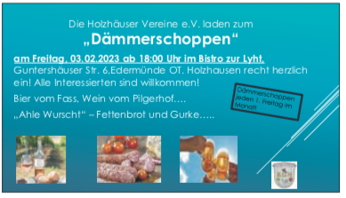 Dämmerschoppen